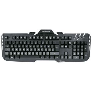 uRage Cyberboard Gaming Keyboard m. RGB Lys - Nordisk Tastatur Layout - Sort