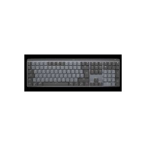Logitech®   MX Keys Mechanical - Tastatur - bagbelyst - Bluetooth, 2.4 GHz - Pan Nordic - tastkontakt: GL Tactile - Grafit