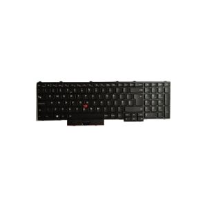 Lenovo 01HW209, Tastatur, Dansk, Baggrundsbelyst tastatur, Lenovo, ThinkPad P51