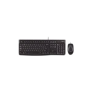 Logitech®   Desktop MK120 - Tastatur og mus-sæt - USB - Nordisk
