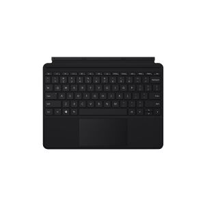 Microsoft Surface Go Type Cover - Tastatur - med trackpad, accelerometer - bagbelyst - Nordisk - sort - kommerciel - for Surface Go, Go 2, Go 3