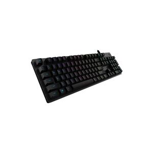 Logitech Gaming G512 - Tastatur - bagbelyst - USB - Nordisk - tastkontakt: GX Blue - kulsort