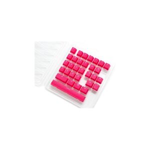 Ducky Rubber Keycap - Tastedækkesæt - rød