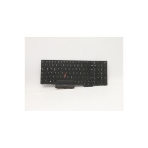 Lenovo Transimage - Notebooks udskiftningstastatur - bagbelyst - tysk - sort - for ThinkPad L15 Gen 1 20U7, 20U8