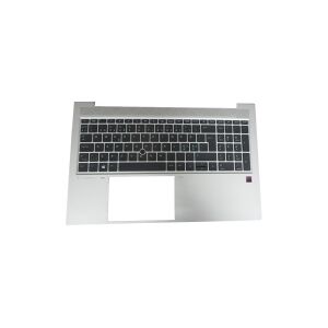 HP - Notebooks udskiftningstastatur - bagbelyst - QWERTY - dansk/norsk/finsk - med topdække - for EliteBook 855 G7