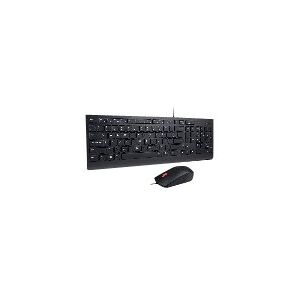 Lenovo Calliope - Tastatur - USB - QWERTY - spansk - sort - FRU