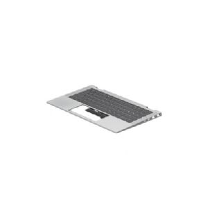 HP Privacy - Notebooks udskiftningstastatur - bagbelyst - dansk - med topdække - for EliteBook x360 1030 G7 (WWAN)