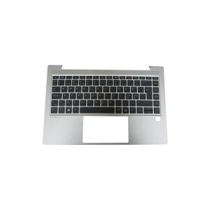 HP - Notebooks udskiftningstastatur - bagbelyst - Nordisk - med topdække - for ProBook 440 G8, 445 G8