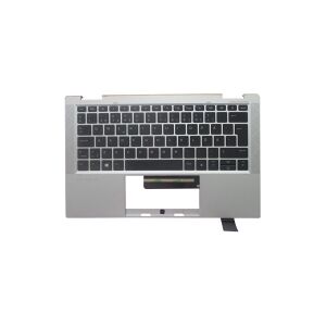 HP - Notebooks udskiftningstastatur - bagbelyst - QWERTY - Nordisk - med topdække - for EliteBook x360 1030 G7