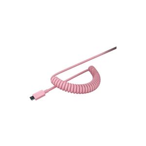 Razer - Tastedækkesæt - quartz pink - med matchende snoet kabel