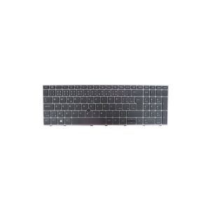 HP - Notebooks udskiftningstastatur - med pegepind, ClickPad - bagbelyst - tjekkisk/slovakisk - for ZBook Fury 15 G7 Mobile Workstation, 15 G8 Mobile Workstation