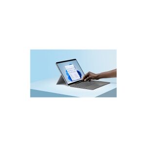 Microsoft Surface Pro Signature Keyboard - Tastatur - med touchpad, accelerometer, Surface Slim Pen 2 opbevaring og opladningsbakke - AZERTY - fransk - sort - kommerciel - med Slim Pen 2 - for Surface Pro 8, Pro X
