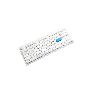 Ducky One 2 TKL DKON1787ST - Tastatur - USB-C - tysk - tastkontakt: CHERRY MX RGB Black - hvid