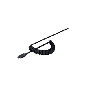 Razer - Tastedækkesæt - klassisk sort - med matchende snoet kabel