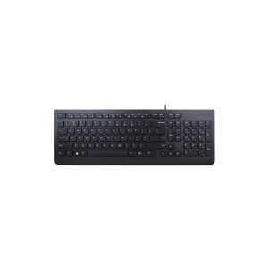 Lenovo Essential - Tastatur - USB - Nordisk - sort