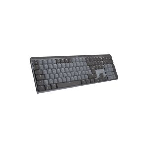 Logitech Master Series MX Mechanical Mini - Tastatur - bagbelyst - trådløs - Bluetooth LE - QWERTY - UK - tastkontakt: Tactile Quiet - grafit