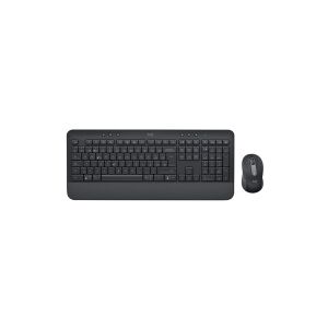Logitech®   Signature MK650 Combo for Business - Tastatur og mus-sæt - trådløs - 2.4 GHz, Bluetooth LE - QWERTY - nordisk - grafit