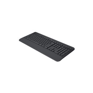 Logitech Signature K650 - Tastatur - trådløs - Bluetooth 5.1 - QWERTY - UK - grafit