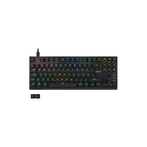 Corsair Microsystems CORSAIR K60 PRO RGB - Tastatur - mechanical, TKL, gaming - bagbelyst - USB - QWERTY - tastkontakt: CORSAIR OPX RGB - sort