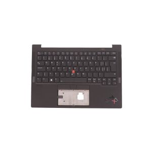 Lenovo Sunrex - Notebooks udskiftningstastatur - med Trackpoint, UltraNav - bagbelyst - schweizisk - med topdække - for ThinkPad X1 Carbon Gen 10 21CB, 21CC