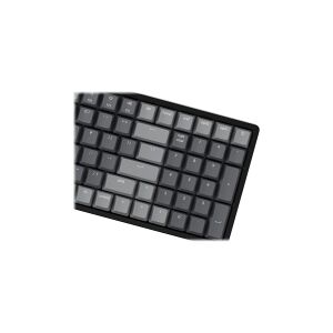 Keychron K4 - Version 2 - tastatur - bagbelyst - trådløs - USB-C, Bluetooth 5.1 - tastkontakt: Gateron Red (Hot-swappable)