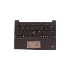 Lenovo Sunrex - Notebooks udskiftningstastatur - med Trackpoint - bagbelyst - engelsk - Europa - med topdække - for ThinkPad X1 Carbon Gen 10 21CB, 21CC