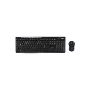 Logitech®   MK270 Wireless Combo - Tastatur og mus-sæt - trådløs - 2.4 GHz - Nordisk