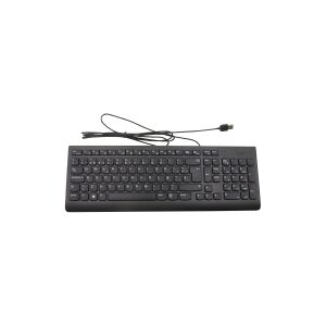 Lenovo - Tastatur - USB - QWERTY - spansk - sort - FRU