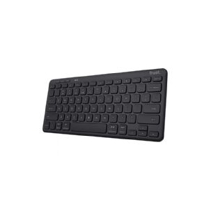 Trust Computer Products Trust Lyra - Tastatur - trådløs - 2.4 GHz, Bluetooth 5.0 - plastikfri indpakning