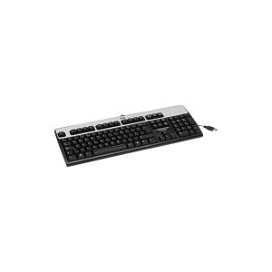 HP Standard - Tastatur - USB - fransk - jack sort - for HP 8200 Elite, 8200 Elite USDT PC