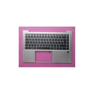 HP - Notebooks udskiftningstastatur - med pegepind, ClickPad - bagbelyst - QWERTY - islandsk - med topdække - for EliteBook 840 G7 Notebook, 840 G8 Notebook