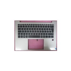 HP - Notebooks udskiftningstastatur - med ClickPad - bagbelyst - norsk - med topdække - for EliteBook 840 G9 Notebook