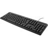 Deltaco USB Tastatur m. Nordisk Layout - Sort