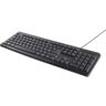 Deltaco tastatur, nordisk layout, USB, sort