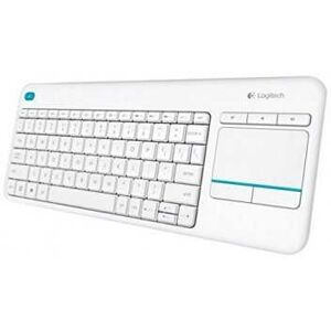 Teclado Logitech K400 Plus Wireless Touchpad Blanc 920-007138