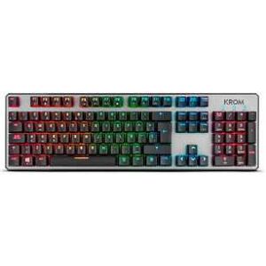 Teclado Krom Kernel Mecanico Rgb Gaming Nxkromkrnl