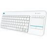 Teclado inalámbrico Logitech K400 Plus Blanco