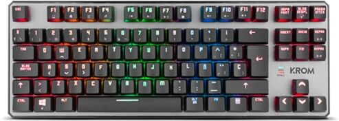 KROM Teclado Gaming KROM Kernel Tkl (Mecánico - Idioma Español - Iluminado)