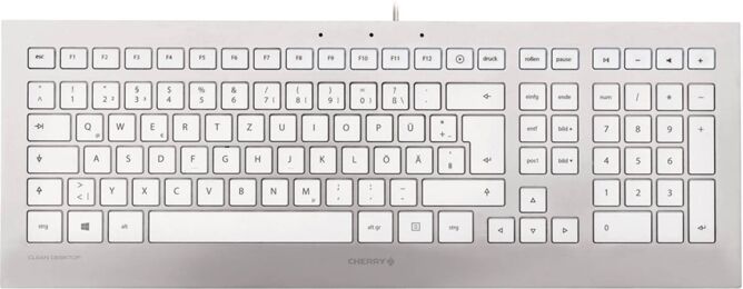 CHERRY Teclado CHERRY STRAIT 3.0 (Con Cable - Layout US)