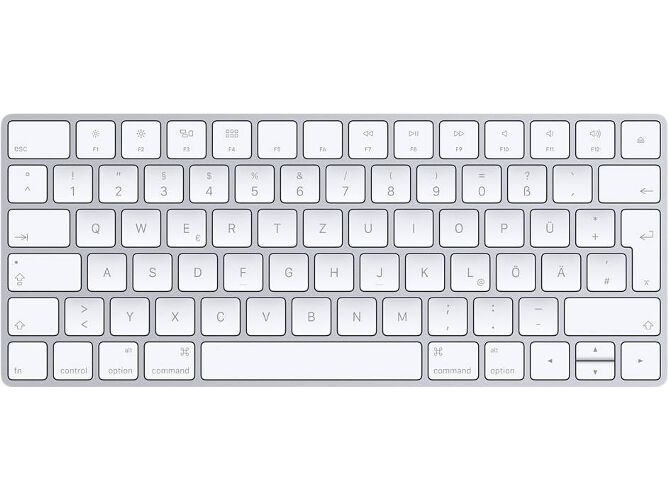 Apple Teclado APPLE Magic Keyboard (Bluetooth - Layout Alemán)