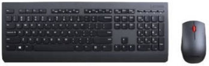 Lenovo Teclado LENOVO 4X30H56809 (Inalámbrico - Idioma Alemán)