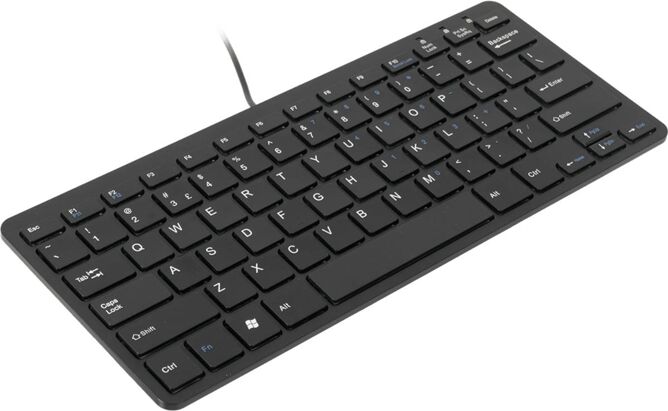 R-GO TOOLS Teclado R-GO TOOLS RGOECUKBL (Con Cable - Layout UK)