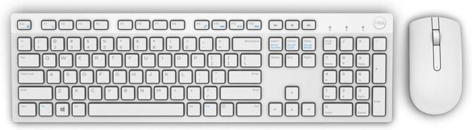 Dell Teclado DELL KM636 (Inalámbrico - Layout Francés - Teclado Numérico)