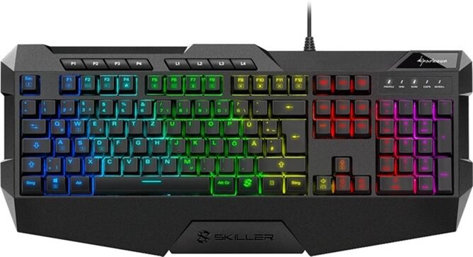 Sharkoon Teclado Gaming SHARKOON SKILLER SGK4 (Layout Alemán)