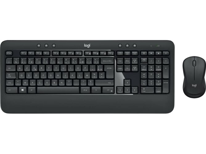 Logitech Teclado LOGITECH MK540 (Inalámbrico - Layout Belga - Teclado Numérico)