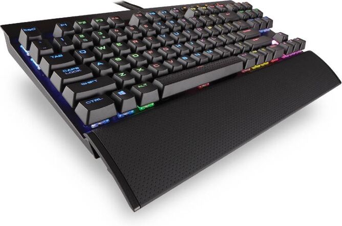 Corsair Teclado Gaming CORSAIR K65 LUX RGB (Mecánico - Idioma Español - Iluminado)