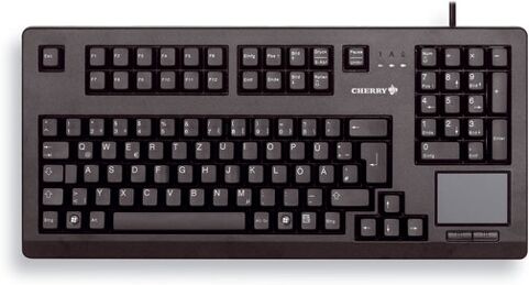 CHERRY Teclado CHERRY G80-11900 (Con Cable - Layout US - Teclado Numérico)