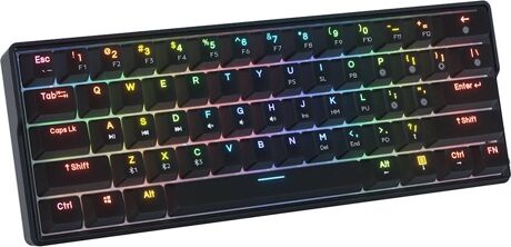 KEMOVE Teclado Gaming KEMOVE Shadow Negro (Bluetooth)