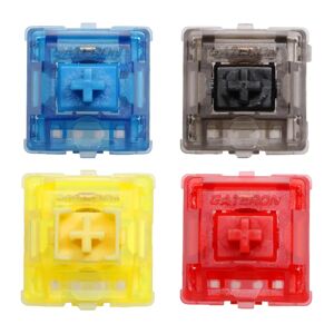 KPrepublic Commutateur Gateron INK V2 pour clavier mecanique  5 broches  RVB  Tactile  Lineaire  Clicky  60g