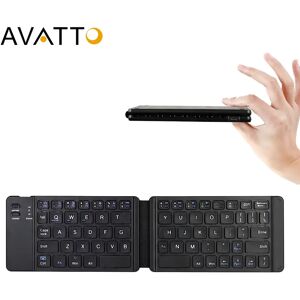 AVATTO – Mini clavier pliable sans fil Bluetooth  léger et pratique  pour tablette  téléphone